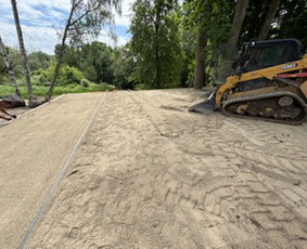 Trinkelių pagrindo paruošimas - Trinkeliu klojimas - 3