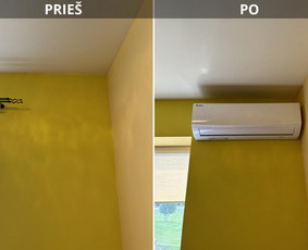Oro kondicionierių/šilumos siurblių montavimas, technininis - Kondicionierių montavimas - 2 Kondicionierių montavimas - Oro kondicionierių/šilumos siurblių montavimas, technininis - 2