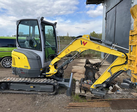 Mini ekskovatoriaus darbai - Žemės kasimas, lyginimas - 4 Žemės kasimas, lyginimas - Mini ekskovatoriaus darbai - 4