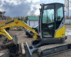 Mini ekskovatoriaus darbai - Žemės kasimas, lyginimas - 1 Žemės kasimas, lyginimas - Mini ekskovatoriaus darbai - 1