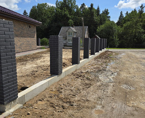 Pamatų liejimas, įrengimas - Betonavimo darbus Ir invidaliu namu statyba - 1