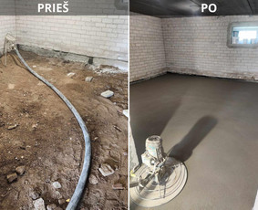Grindų paruošimas/betonavimas / Valdas „ Betono grindys Tau “ / Darbų pavyzdys ID 3497988