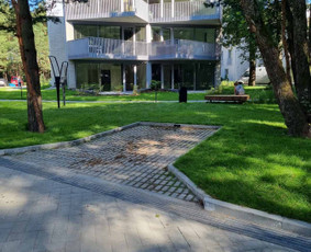 Vejos įrengimas .Augalų sodinimas. Trinkelių klojimas. / FlorAgra / Darbų pavyzdys ID 3498318