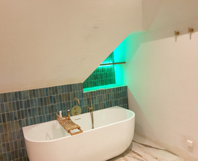 Plytelių klijavimas, Vonios kambario renovacija / Igor Sukys / Darbų pavyzdys ID 3499766