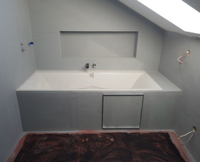 Plytelių klijavimas, Vonios kambario renovacija / Igor Sukys / Darbų pavyzdys ID 3499816