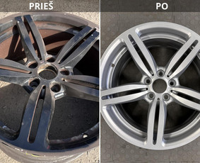 Padangų montavimas ratlankių remontas dažymas Autoservisas / NevadaMotors / 3GDetailing / Darbų pavyzdys ID 3500188