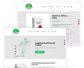 Internetinės svetainė buvo sukurta pristatyti vieną iš kompanijos „NaturaPunkt GmbH“ produktų Vokietijos rinkoje.