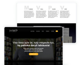 nternetinis pardavimų puslapis, kurio pagrindinis tikslas yra supažindinti lankytoją su virtualia „MVP metodo“ mokymų programa ir skatinti ją užsisakyti.