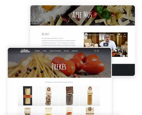 Internetinė maisto produktų parduotuvė, kurioje pateikiamas iš Italijos importuojamų produktų asortimentas.
