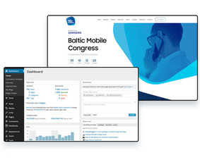 Renginio puslapis skirtas tarptautinei naujausių mobiliųjų technologijų ir skaitmeninių inovacijų konferencijai „Baltic Mobile Congress“, kurią inicijuoja „Samsung Electronics Baltics“.