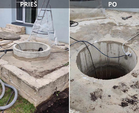 Skylių/kiaurymių gręžimas nuo 32mm iki 550mm / Dinas / Darbų pavyzdys ID 3501028