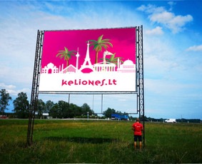 tentų maketai