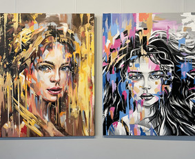 Dailininkai - Tapyba ant drobės akriliniais dažais - 4