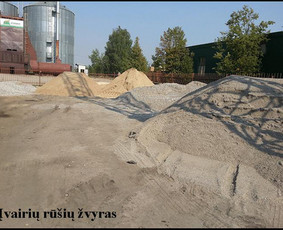 Žvyras, žvirgždas, smėlis, skalda / Birios statybinės medžiagos / Darbų pavyzdys ID 3504416