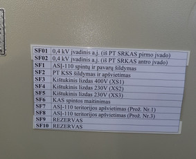 Elektros projektai, projektavimas - Elektrikas, elektros darbai - 1