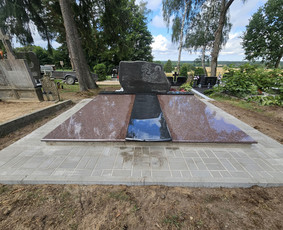 Paminklai, kapų įrengimas, dengimas plokštėmis / Aivaras Kubilius / Darbų pavyzdys ID 3506224