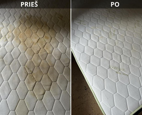 Čiužinių valymas - Profesionalus butų valymas/biurai/baldų cheminis valyma! - 4