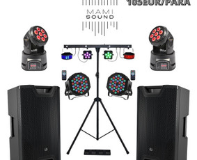 Garso aparatūros ir apšvietimo nuoma Kaune / MAMISOUND / Šventinės įrangos nuoma / Darbų pavyzdys ID 3507462