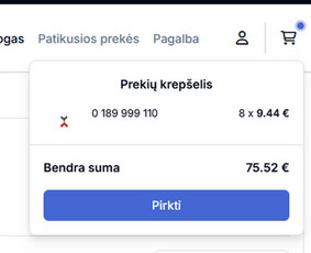 Svetainių, e-parduotuvių ir verslo sistemų kūrimas / MB RunTime / Darbų pavyzdys ID 3508656