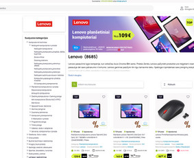 Svetainių, e-parduotuvių ir verslo sistemų kūrimas / MB RunTime / Darbų pavyzdys ID 3508676