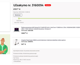 Svetainių, e-parduotuvių ir verslo sistemų kūrimas / MB RunTime / Darbų pavyzdys ID 3508690