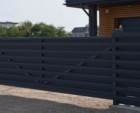 Visų tipų tvoros, vartų gamyba, montavimas - Kiemo vartai, gamyba - 1 Kiemo vartai, gamyba - Visų tipų tvoros, vartų gamyba, montavimas - 1