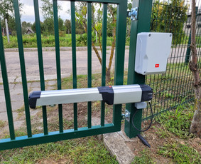 Vartų automatika. - Tvoros, vartai, montavimas - 1 Tvoros, vartai, montavimas - Vartų automatika. - 1