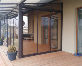 Terasų stiklinimas - Langų ir durų montavimas - 3