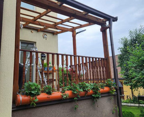 Terasų, Pavėsinių, garažų, malkinių gamyba dažymas ir kita - Stoginės, stoginių gamyba - 2 Stoginės, stoginių gamyba - Terasų, Pavėsinių, garažų, malkinių gamyba dažymas ir kita - 2