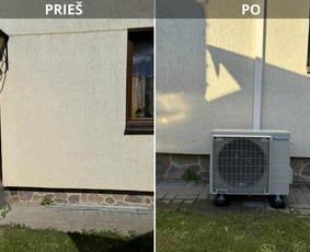 Oro kondicionierių/šilumos siurblių montavimas, technininis / Lumitecha / Darbų pavyzdys ID 3512338