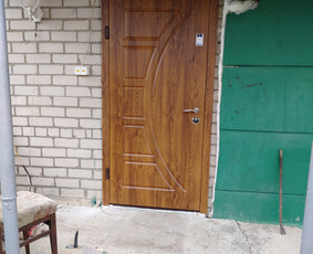 Metalinės durys, gamyba - Langų ir durų montavimas - 1