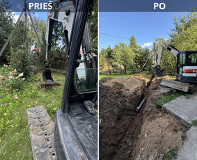 Visi žemės kasimo darbai - Drenažo įrengimas - 2 Drenažo įrengimas - Visi žemės kasimo darbai - 2