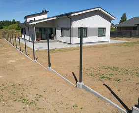 Visų tipų tvoros, vartų gamyba, montavimas - Tvoros pamatai, betonavimas - 4 Tvoros pamatai, betonavimas - Visų tipų tvoros, vartų gamyba, montavimas - 4
