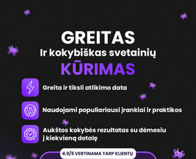 IT specialistai - Interneto svetainių ir el.parduotuvių kūrimas, seo paslaugos - 1