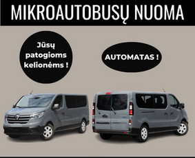 Keleivinis / Krovininis Mikroautobusiukas - Nuoma / Mikroautobusų nuoma / Darbų pavyzdys ID 3513184