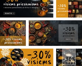 Operatyviai ir kokybiškai! Logotipai, pakuotės ir kt. - Banerių kūrimas - 1 Banerių kūrimas - Operatyviai ir kokybiškai! Logotipai, pakuotės ir kt. - 1