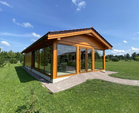 Fasadų apdaila, dažymas - Medinių namų ir pavir&scaron;ių dažymas - 1