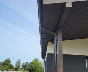 Lietaus nuvedimo sistemos - Skardinimo darbai. - 1