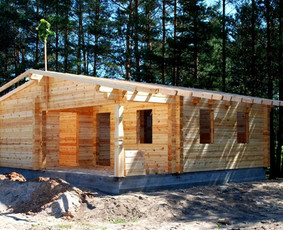 Rąstiniai namai ir pirtys, tašų gamyba ir obliavimas / UAB,,Lubas" / Darbų pavyzdys ID 3519424