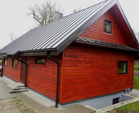 Rąstiniai namai ir pirtys, tašų gamyba ir obliavimas / UAB,,Lubas" / Darbų pavyzdys ID 3519452