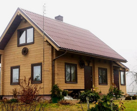 Rąstiniai namai ir pirtys, tašų gamyba ir obliavimas / UAB,,Lubas" / Darbų pavyzdys ID 3519474