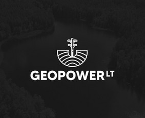 Dekarbonizacija ir geoenergetika, remiantis Žemės gelmėse esančiais resursais, logotipas GEOPOWERLT.