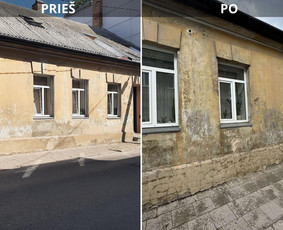 Spec. valymas: grafičių, fasado, sniego ir kt. / Profesionalus paviršių valymas. / Darbų pavyzdys ID 3520628