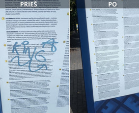 Spec. valymas: grafičių, fasado, sniego ir kt. / Profesionalus paviršių valymas. / Darbų pavyzdys ID 3520642