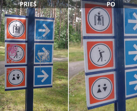 Spec. valymas: grafičių, fasado, sniego ir kt. / Profesionalus paviršių valymas. / Darbų pavyzdys ID 3520656
