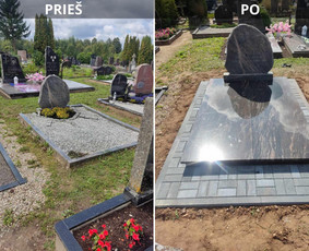 Paminklai, kapų tvarkymas, kiti akmens gaminiai / MB Oniksalis / Darbų pavyzdys ID 3520986