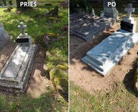 Paminklai, kapų tvarkymas, kiti akmens gaminiai / MB Oniksalis / Darbų pavyzdys ID 3520988