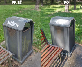 Spec. valymas: grafičių, fasado, sniego ir kt. / Profesionalus paviršių valymas. / Darbų pavyzdys ID 3521244
