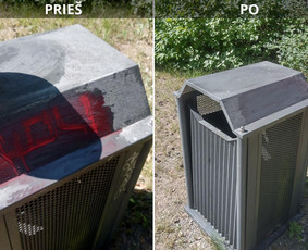 Spec. valymas: grafičių, fasado, sniego ir kt. / Profesionalus paviršių valymas. / Darbų pavyzdys ID 3521258