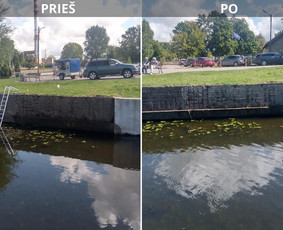 Spec. valymas: grafičių, fasado, sniego ir kt. / Profesionalus paviršių valymas. / Darbų pavyzdys ID 3521522